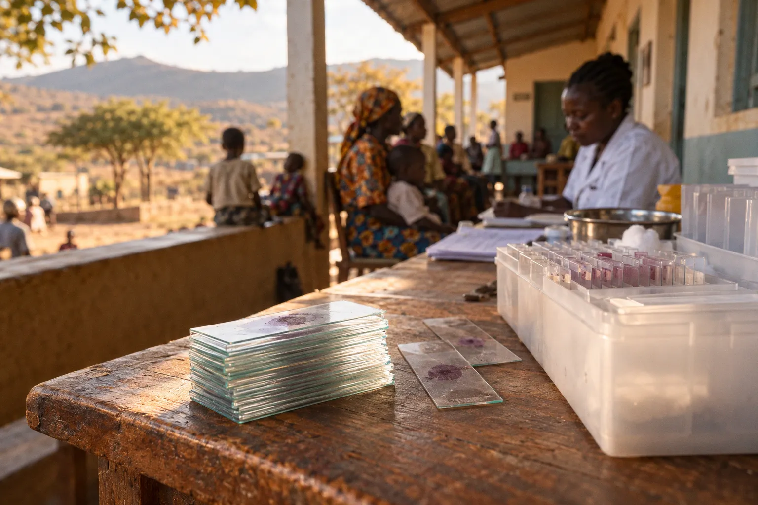 Malaria diagnostics: microscopy versus rapid tests in rural clinics