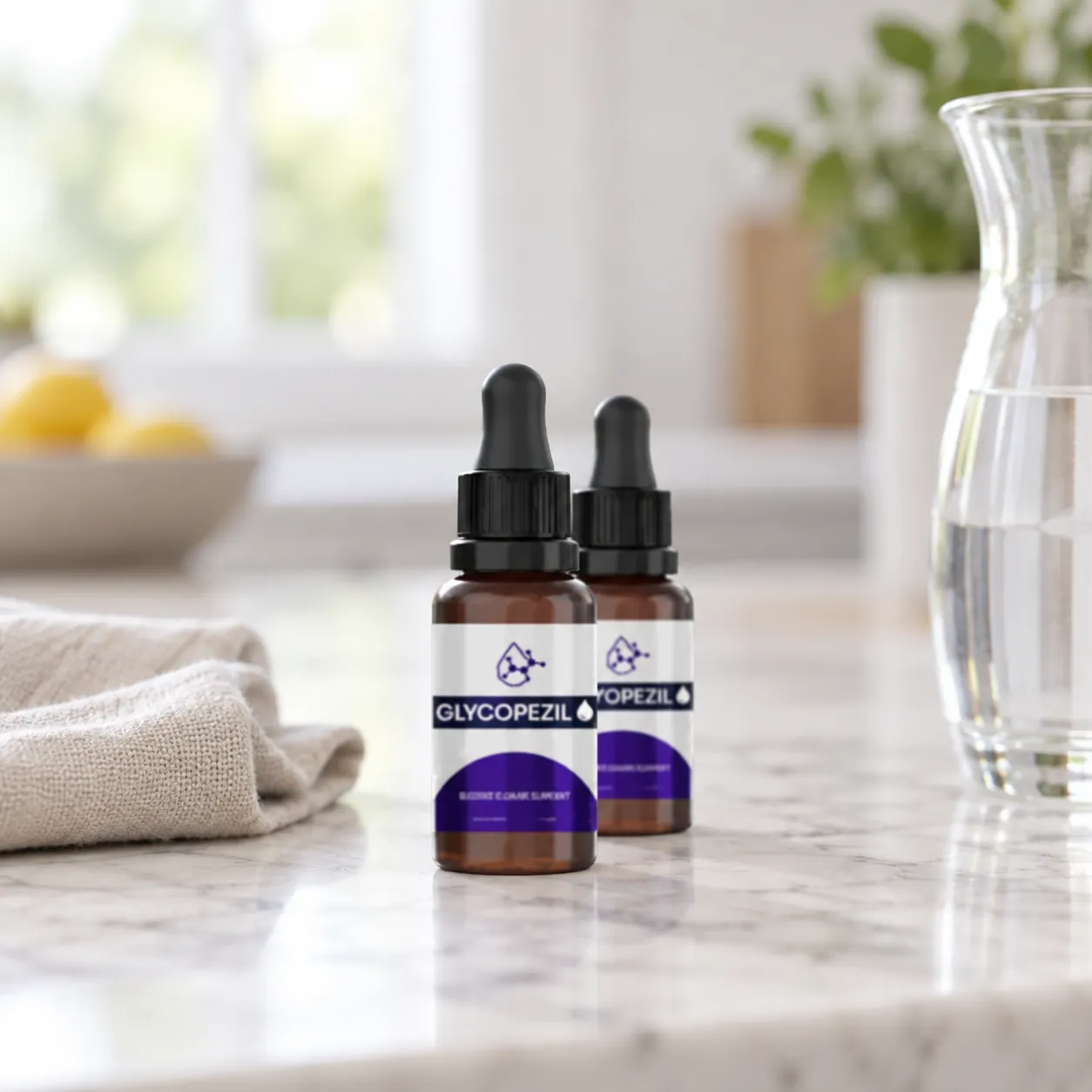 GlycoPezil — the package in everyday use
